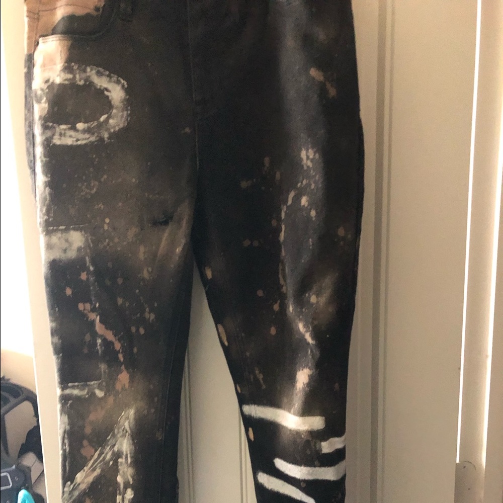 Hand painted pants from C&C